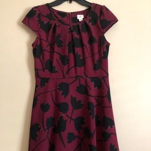 Floral A-Line Dress